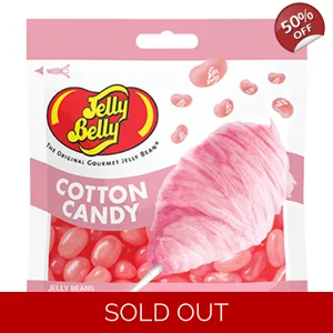 Jelly Belly Cotton Candy Jelly Beans - 70g Bag